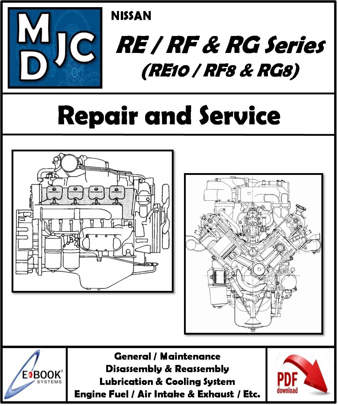 Nissan RE / RF / RG Series (RE10 / RF8 / RG8)