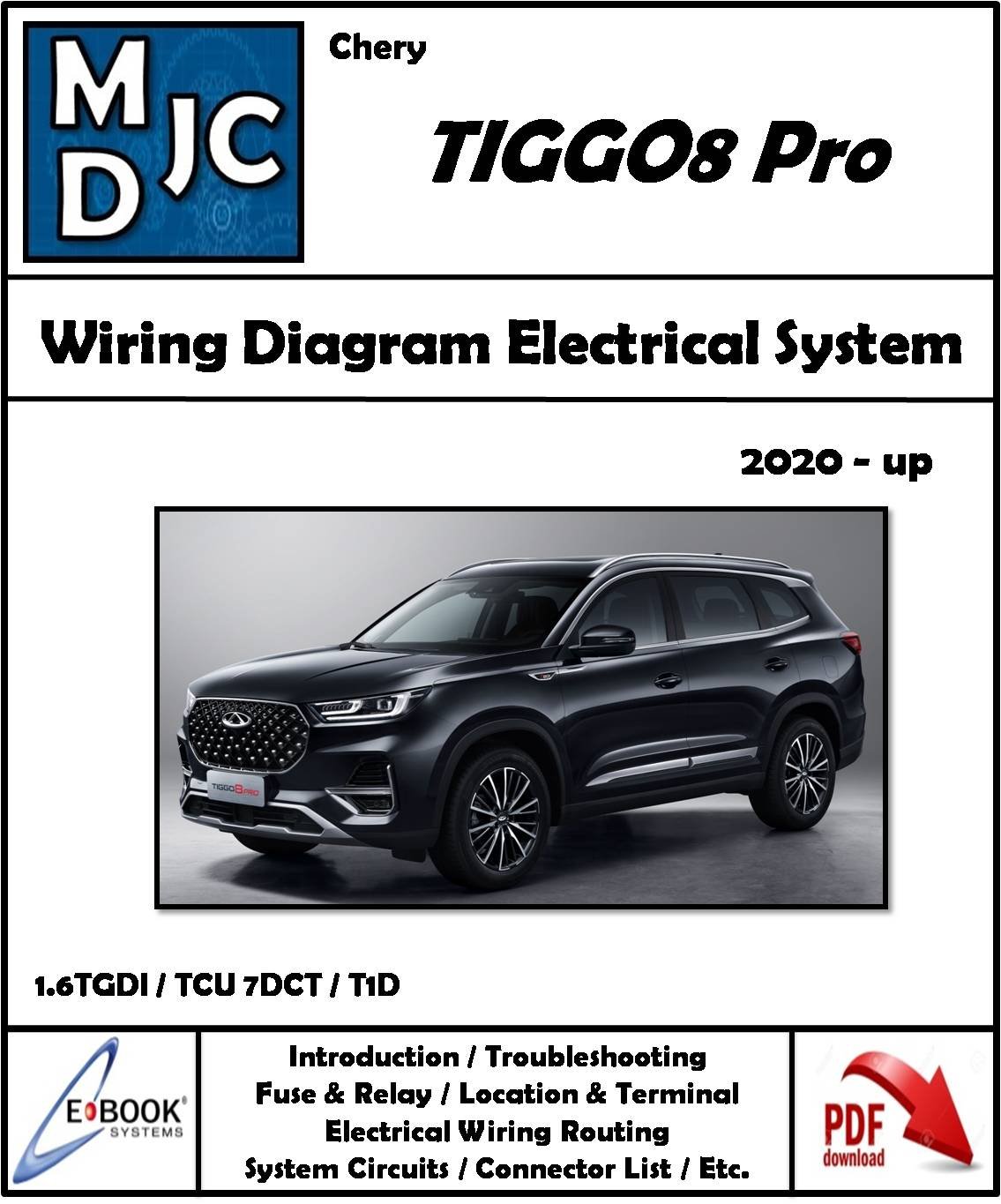 Manual de Diagramas Sistema Electrico Chery Tiggo 8 Pro