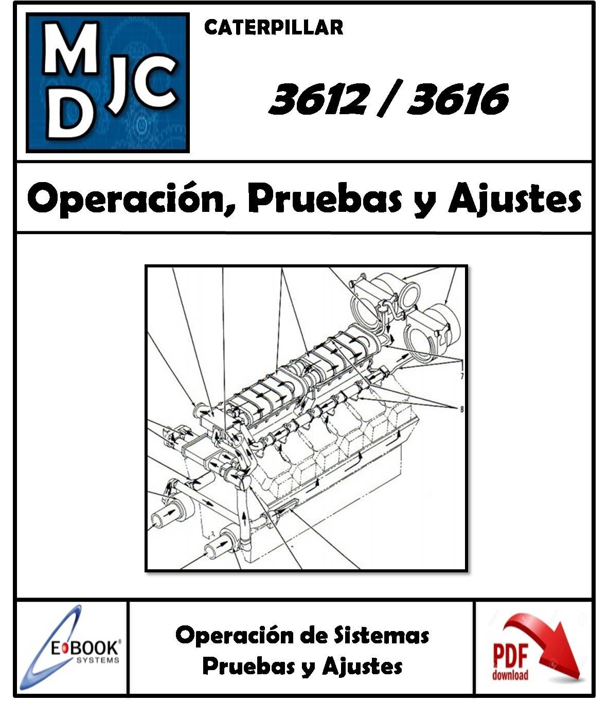 Manual de Taller ( Operación, Pruebas y Ajustes ) Motor Caterpillar 3612 / 3616