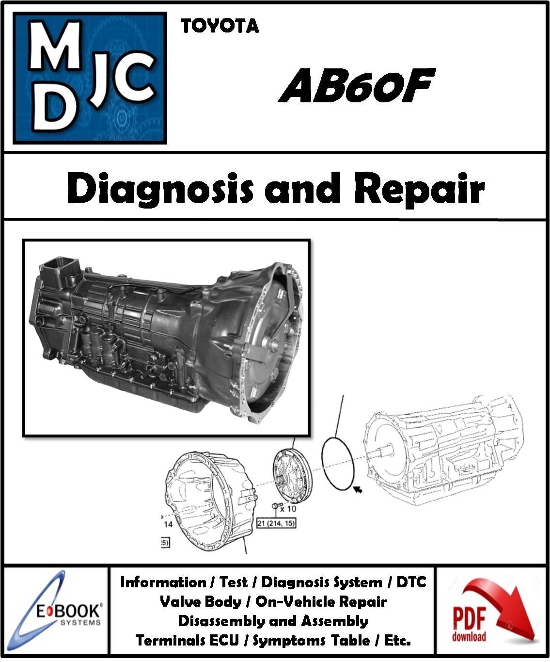 Manual de Taller ( Diagnóstico y Reparación ) Caja Automática Toyota AB60F