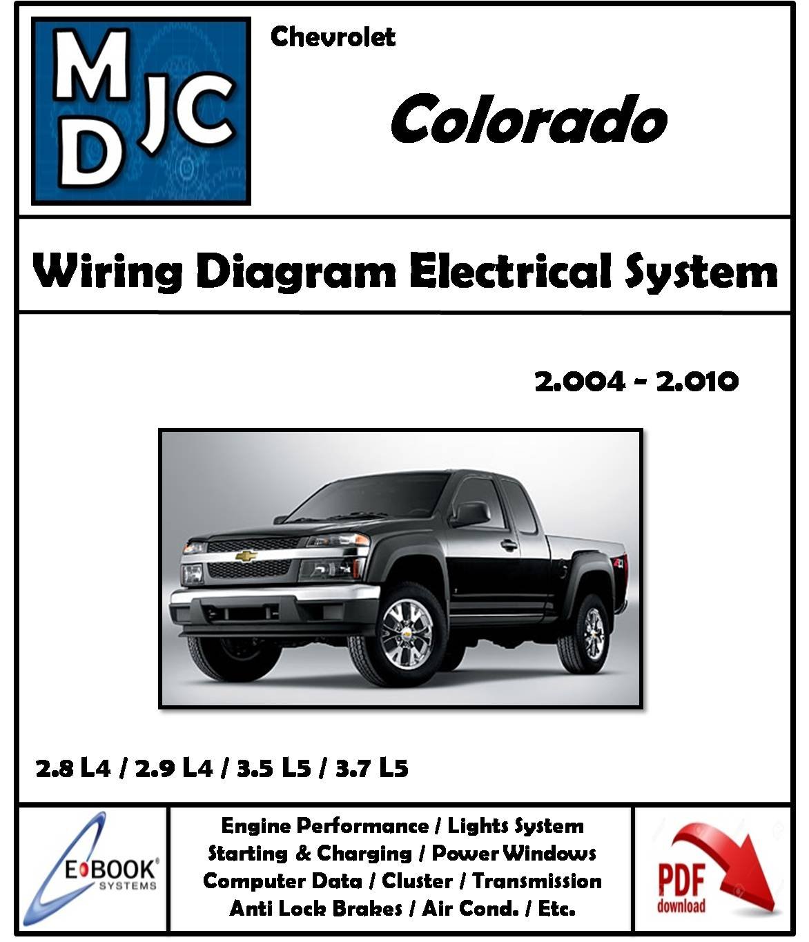 Manual Diagramas Chevrolet  Colorado / GMC Canyon 2004-2010