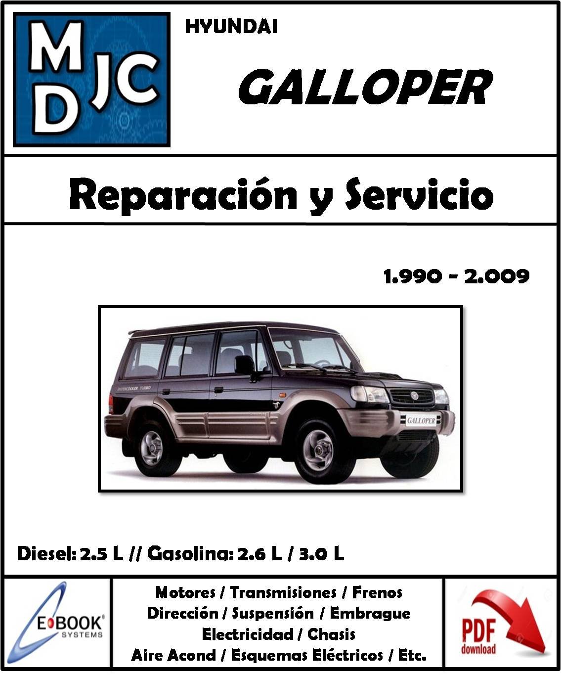 Hyundai Galloper 1.990-2.009
