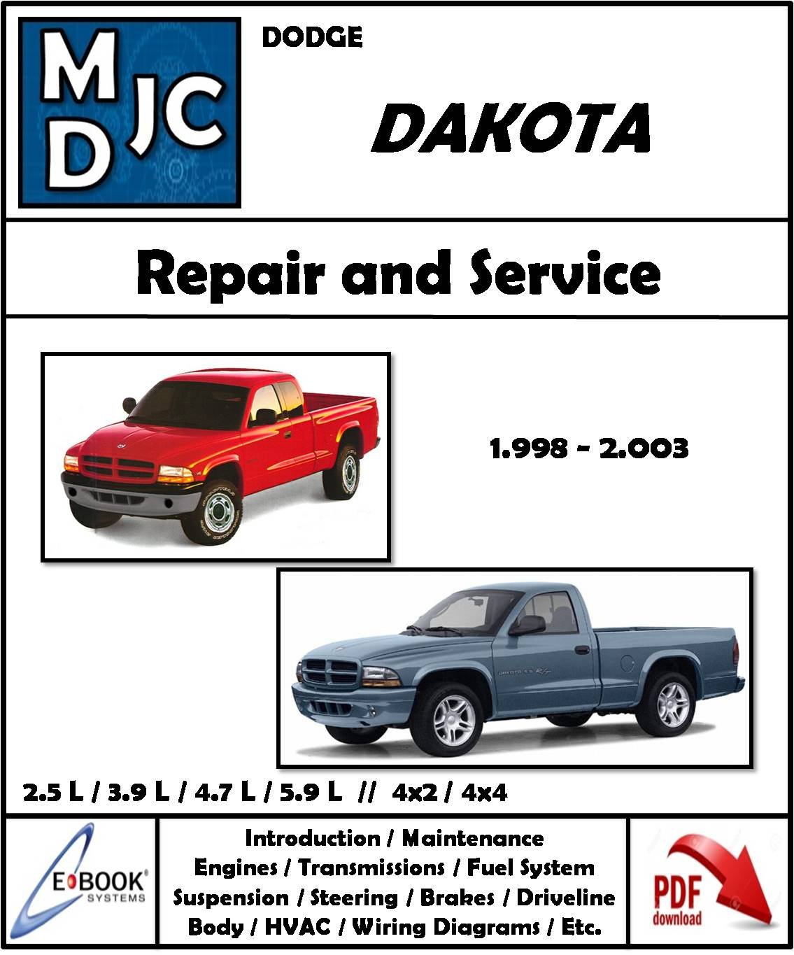 Manual de Taller Dodge Dakota 1998-2003