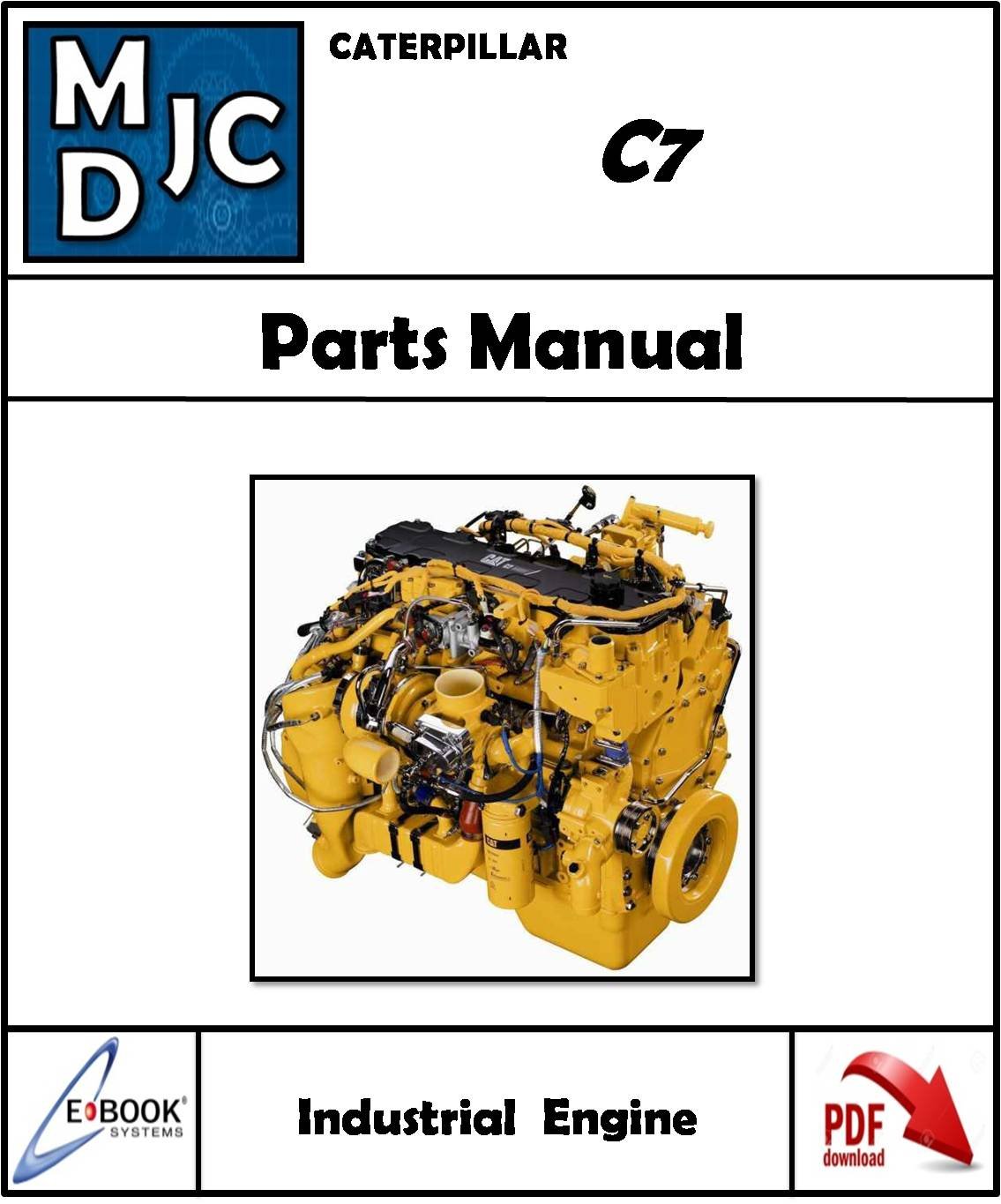Catalogo de Partes Motor Caterpillar C7 Industrial