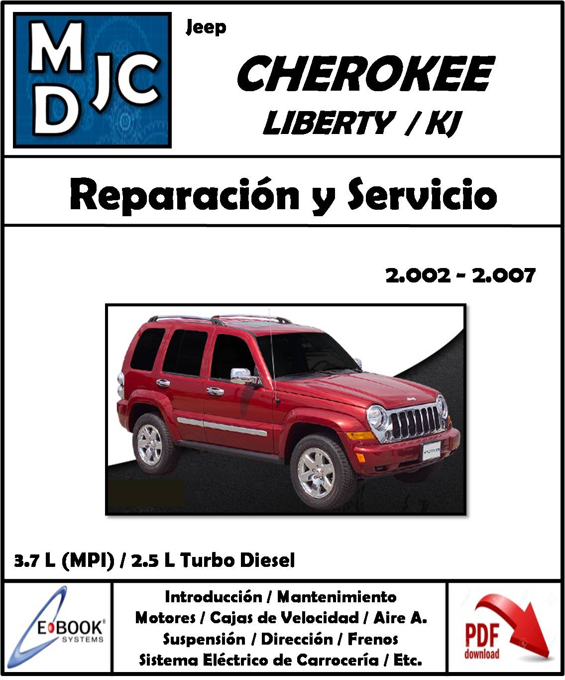 Jeep Cherokee Liberty KJ 2002 - 2007