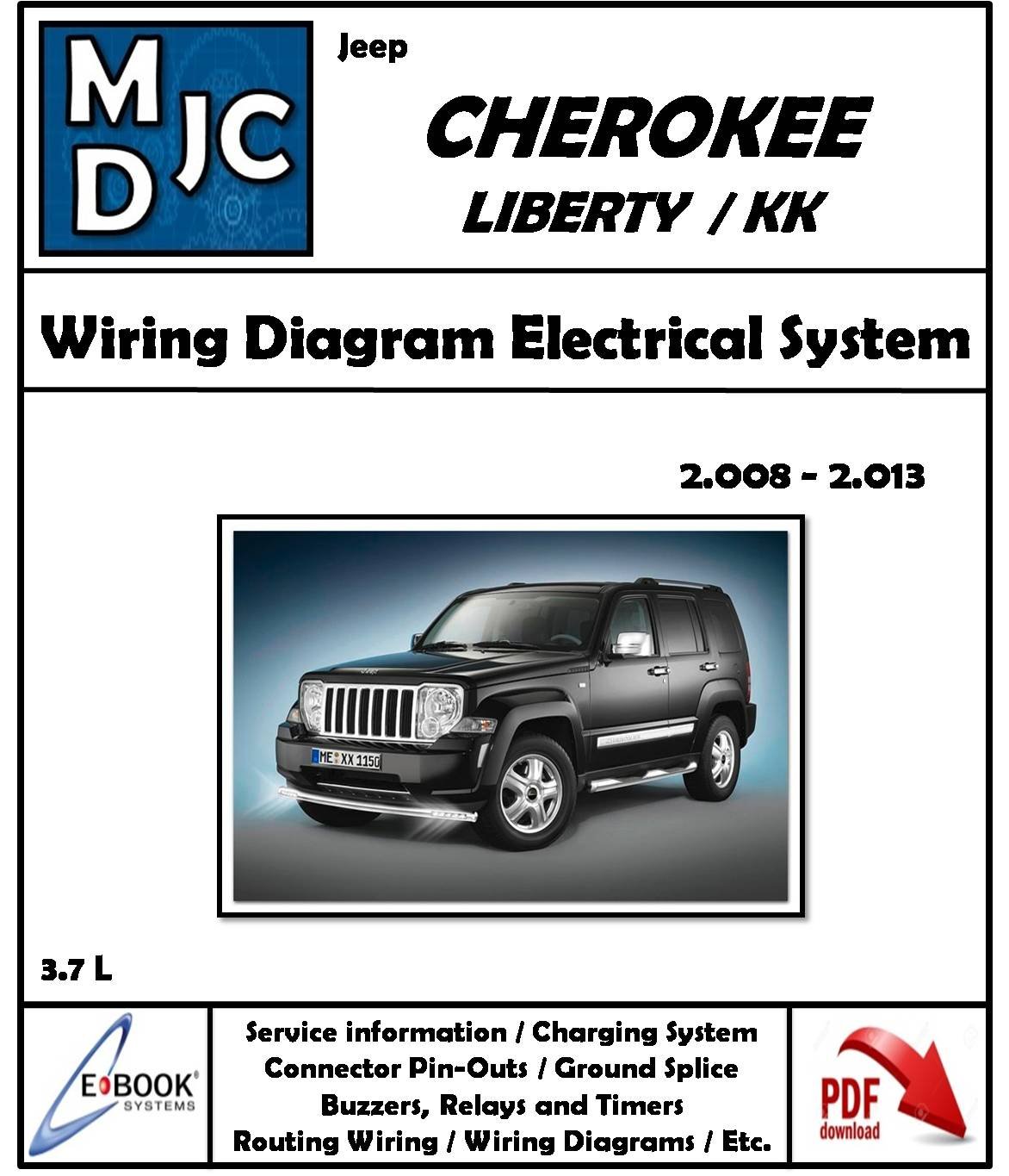 Jeep Cherokee Liberty KK  2008 - 2013