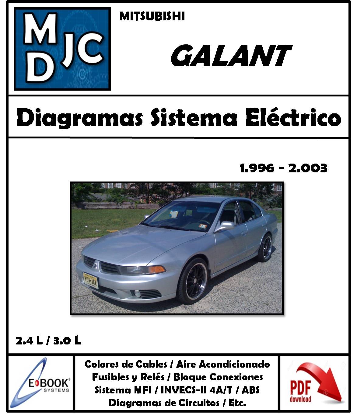Mitsubishi Galant 1996 - 2003