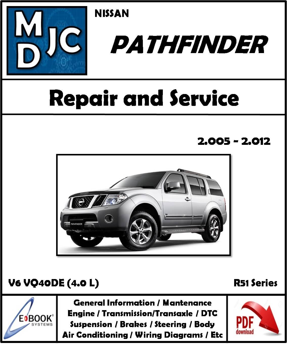 Nissan Pathfinder 2005 - 2012