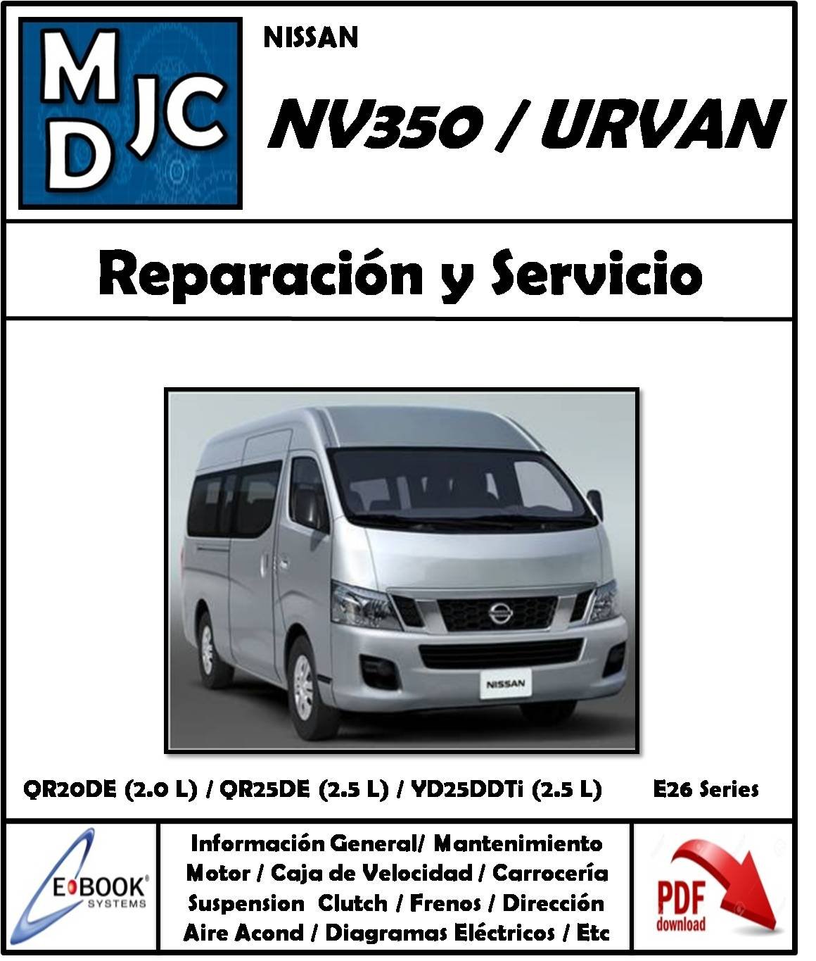 Nissan NV350 Urvan (E26)