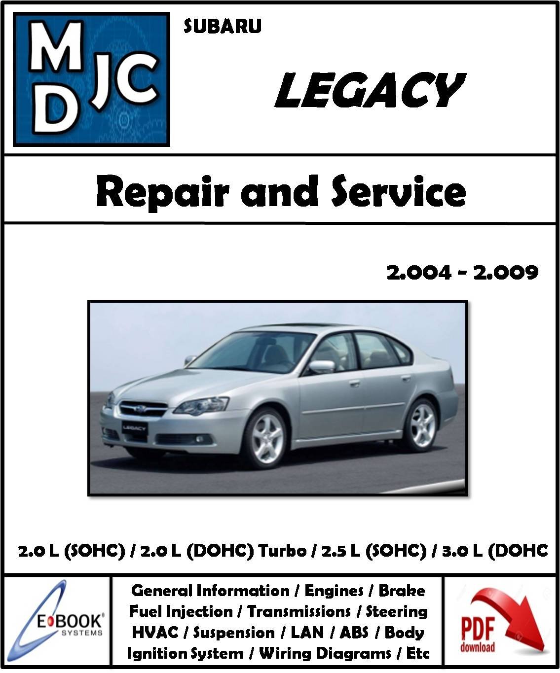 Subaru Legacy  2004 - 2009