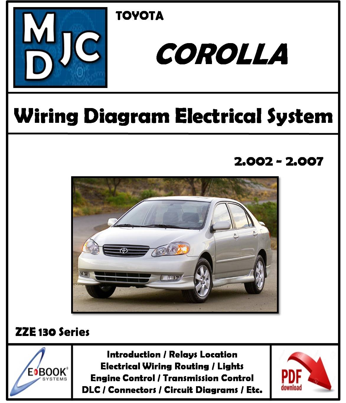 Toyota Corolla  2002 - 2007