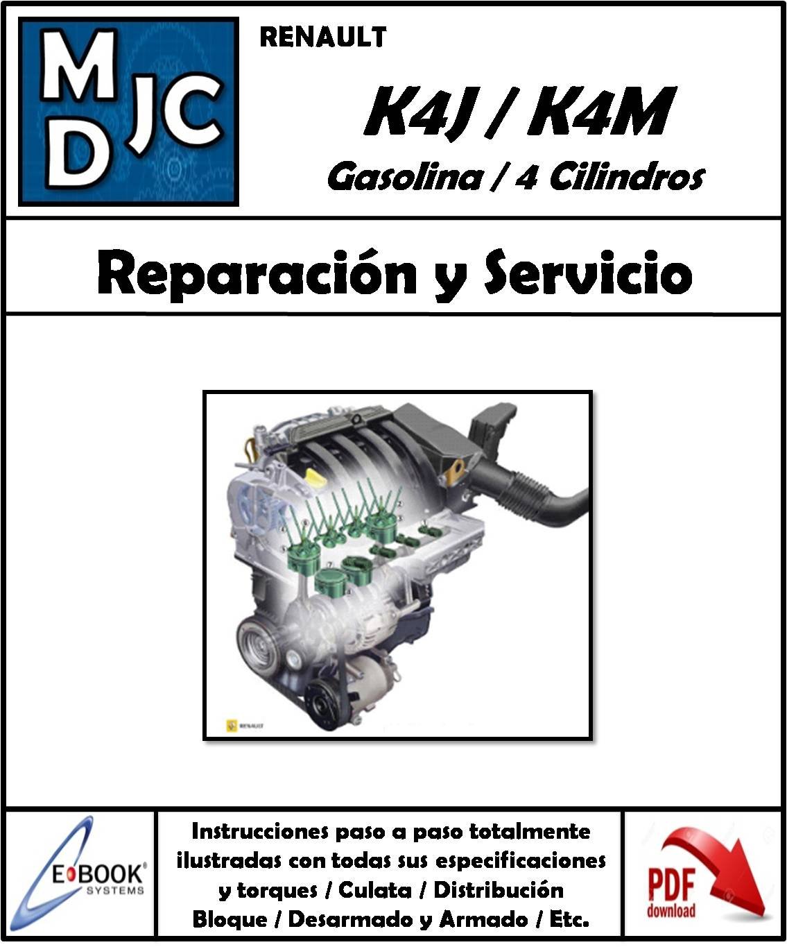 Renault K4J - K4M  Motores  1.4 L / 1.6 L