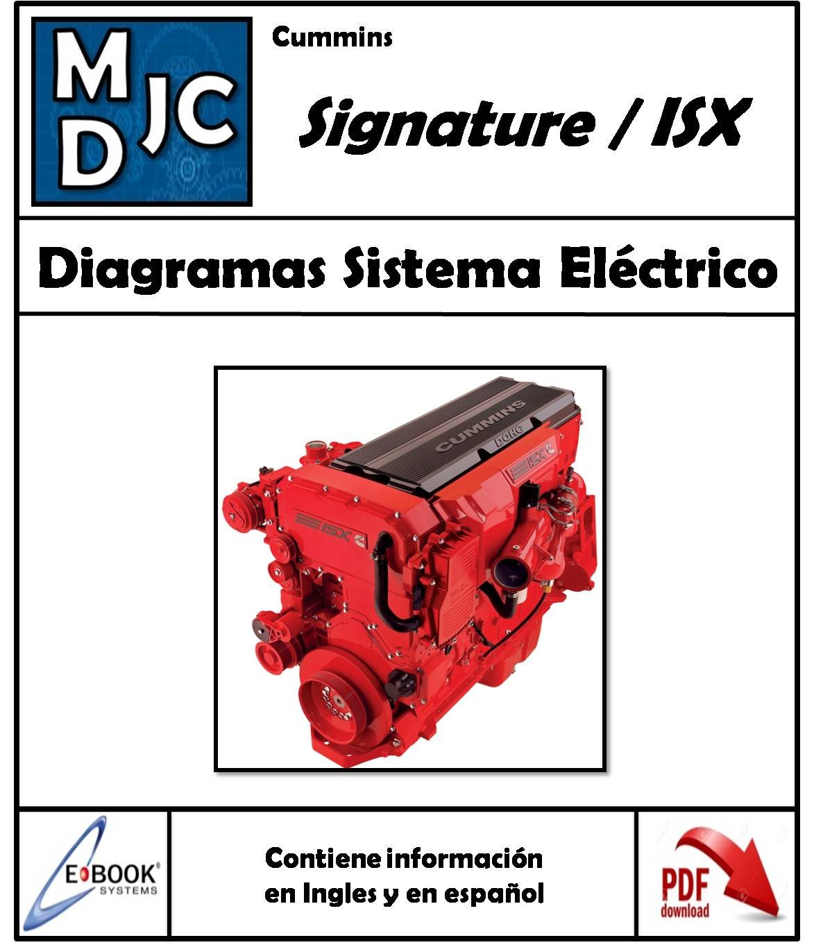 Manual Diagramas Sistema Eléctrico Cummins  Signature / ISX