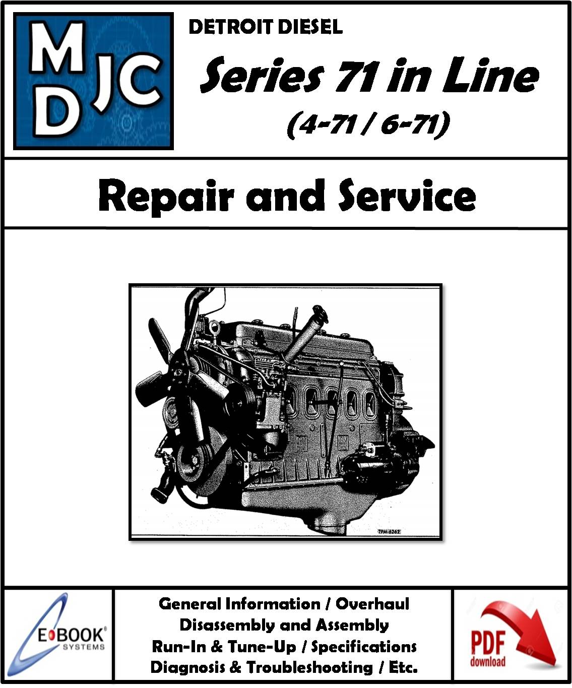Detroit  Diesel  Series 71  in Line