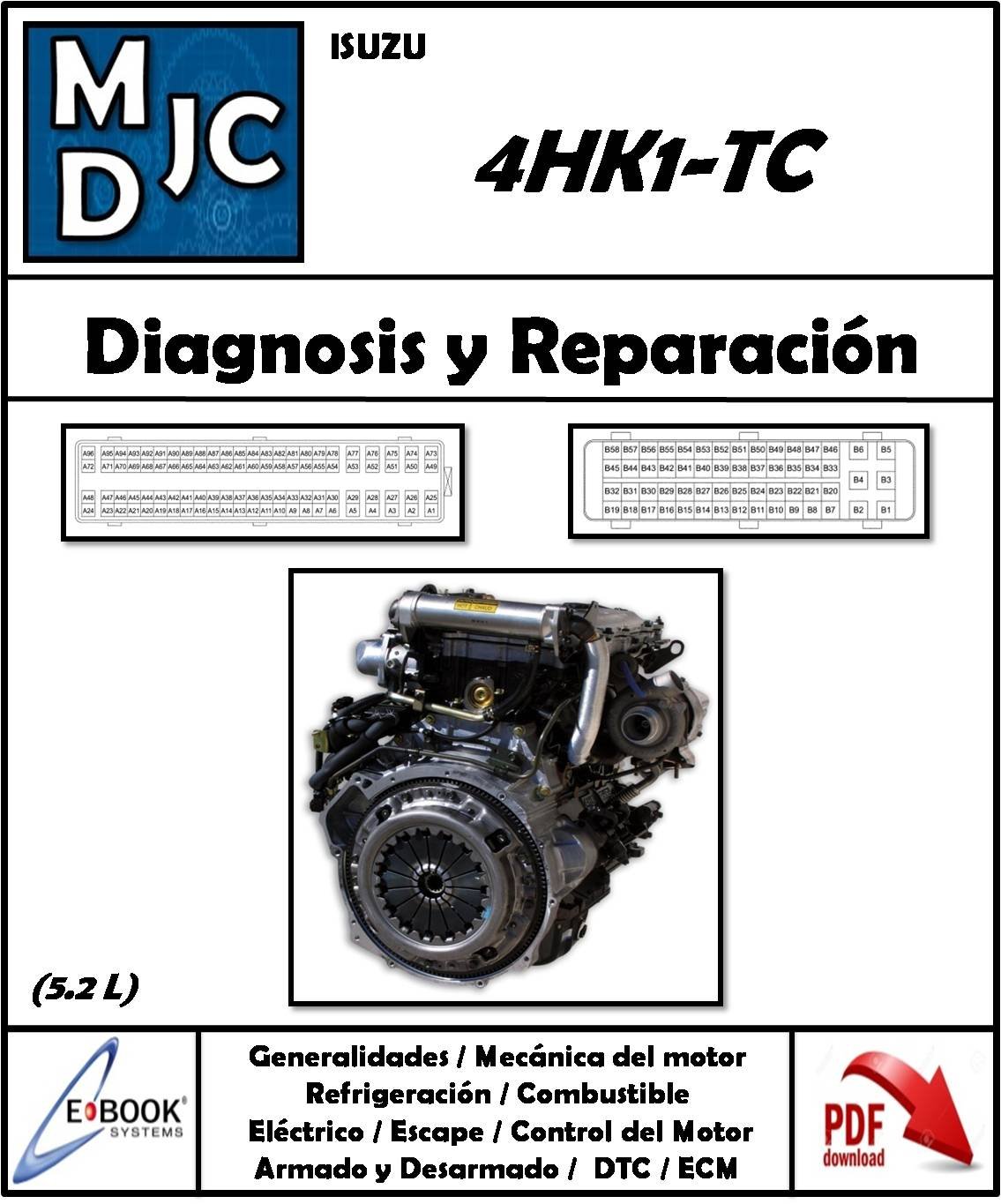 Isuzu  4HK1-TC  Motor  5.2 L