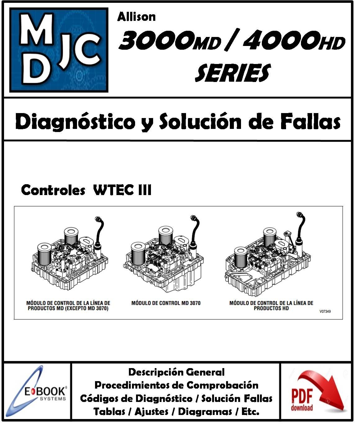 Manual de Taller ( Diagnóstico ) Caja Automática Allison 3000MD // 4000HD