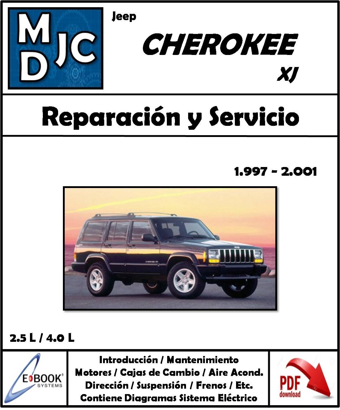 Manual de Taller Jeep Cherokee 1997 - 2001