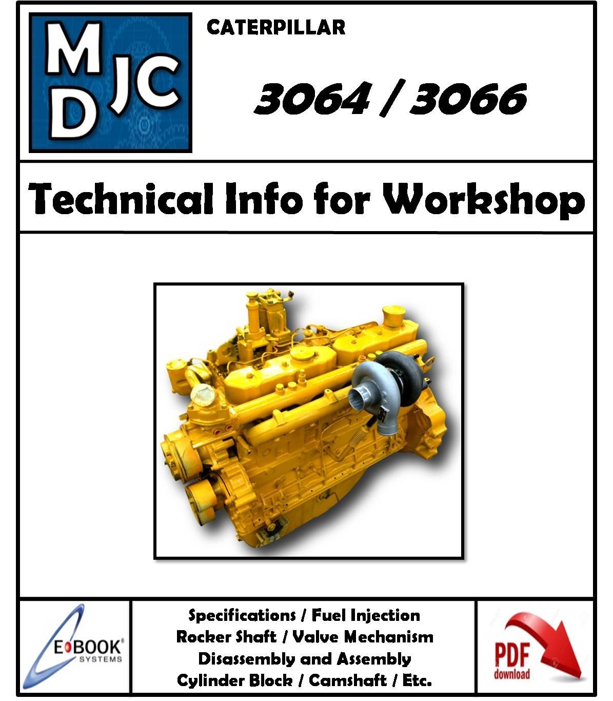 Manual de Información Técnica para Taller Motor Caterpillar 3064 - 3066