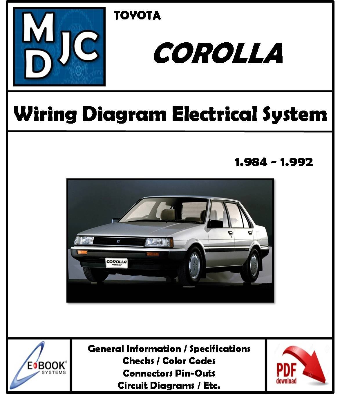 Manual Diagramas Toyota Corolla 1984 - 1992