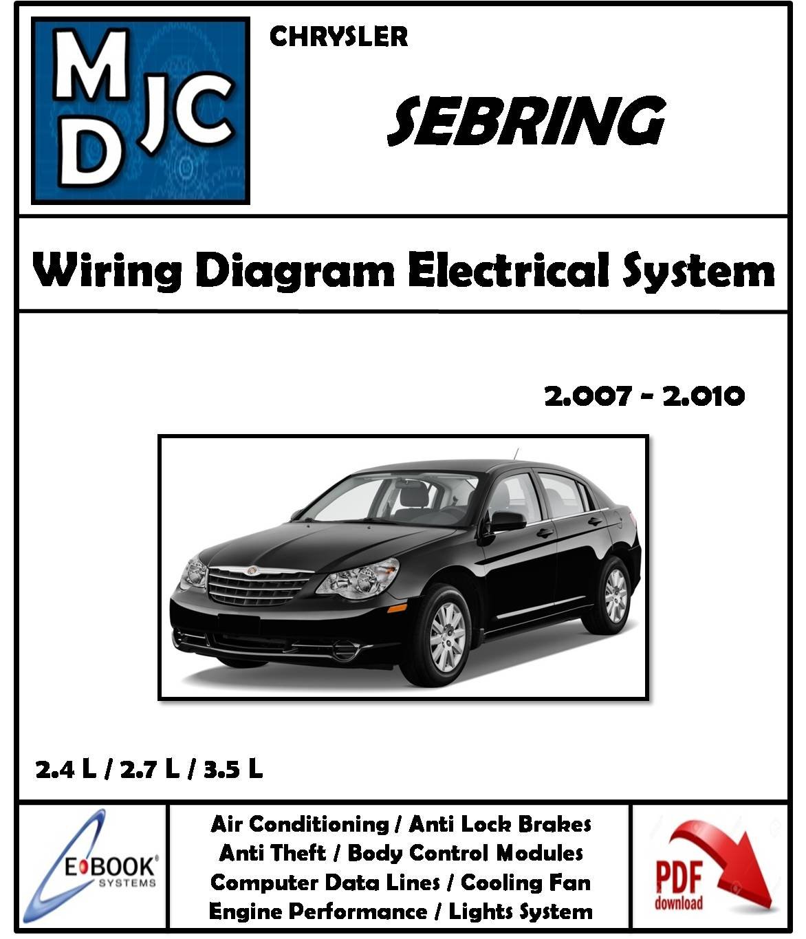 Chrysler  Sebring 2007 - 2010