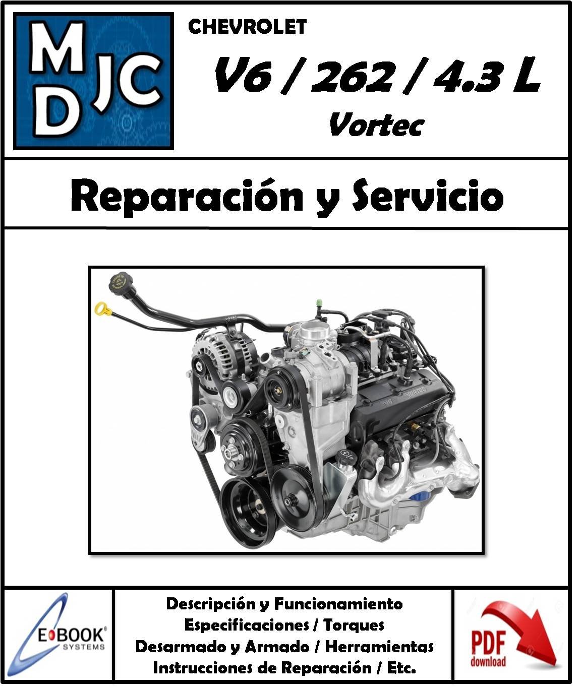 Chevrolet Motor V6 262 Vortec 4.3 L (Español)