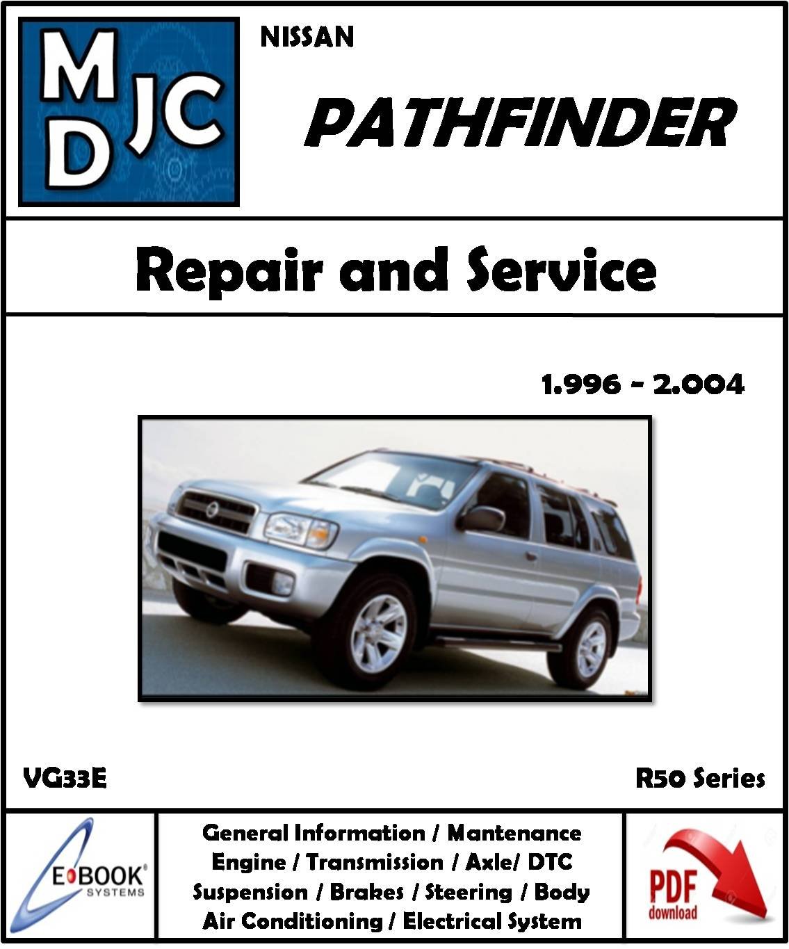 Nissan Pathfinder R50 Series 1996 - 2004