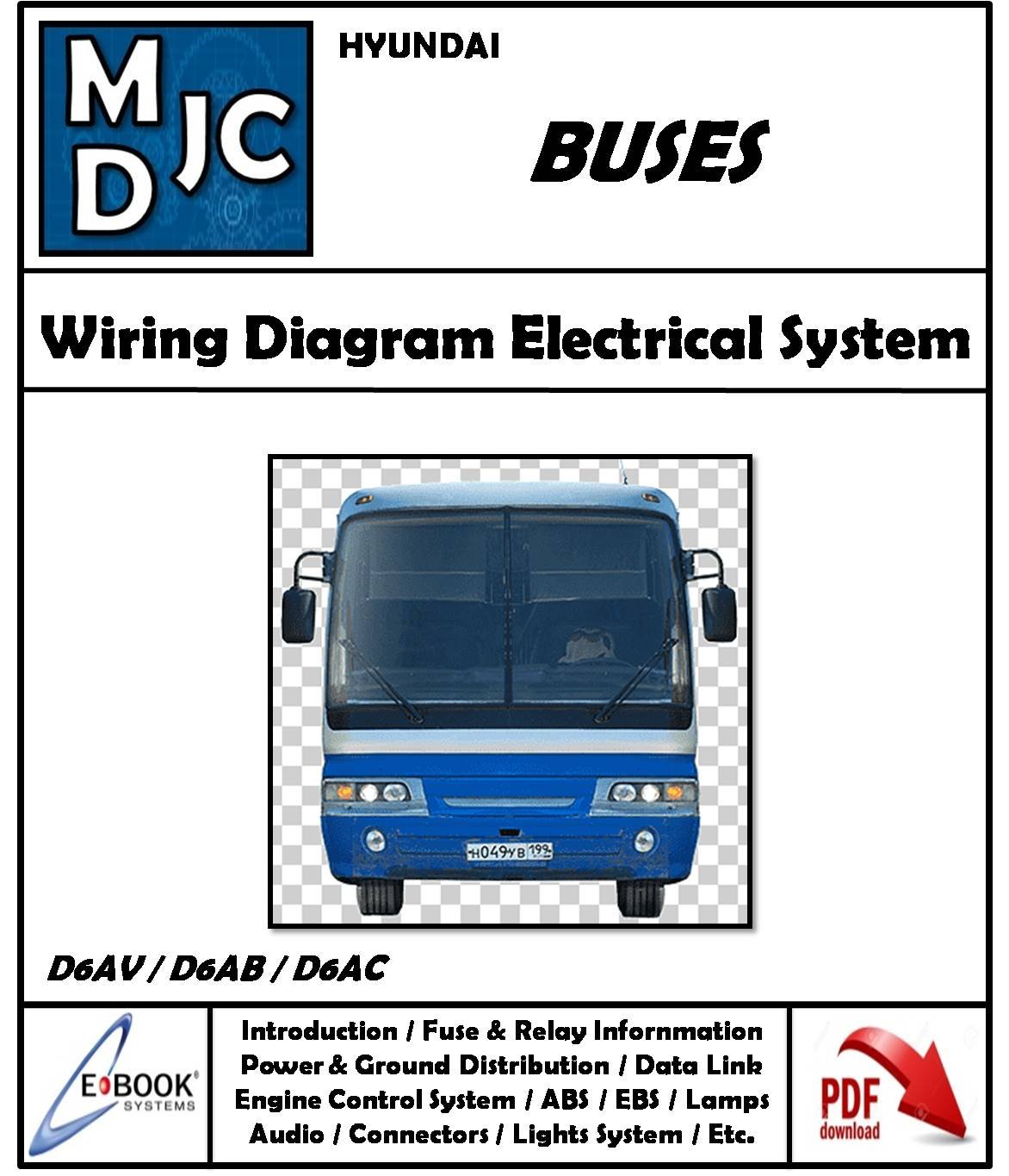 Hyundai Bus - D6AV / D6AB / D6AC
