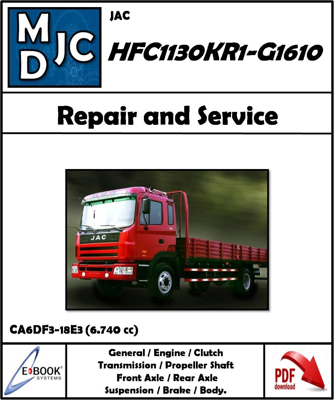 JAC  HFC1130KR1-G1610
