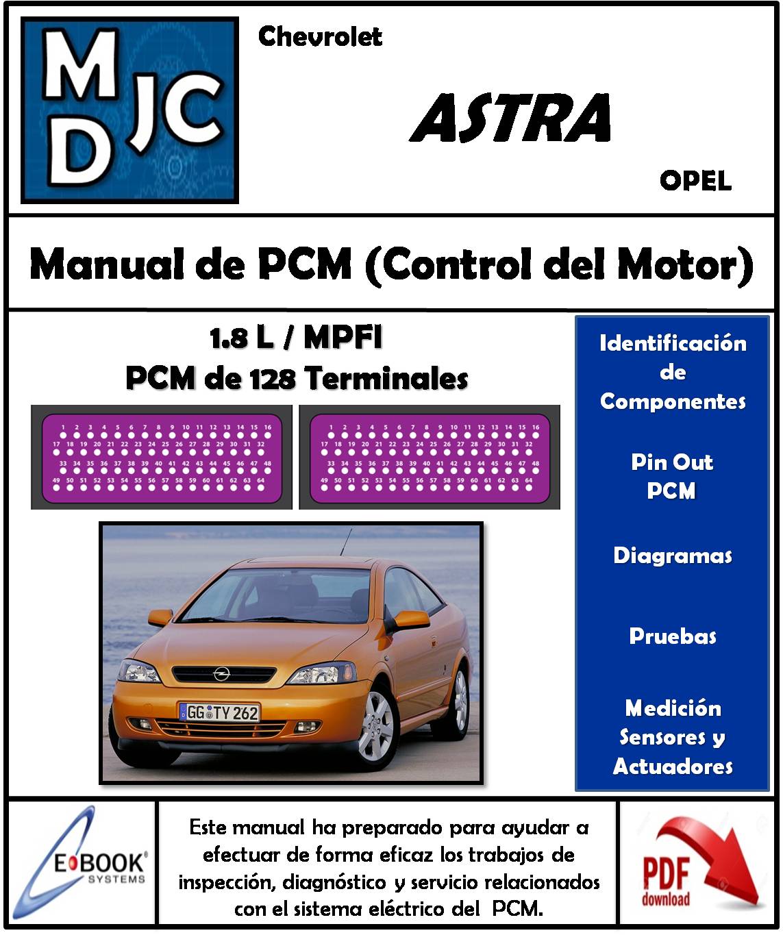 Manual de PCM y Control de Motor Chevrolet Astra 1.8 L MPFI