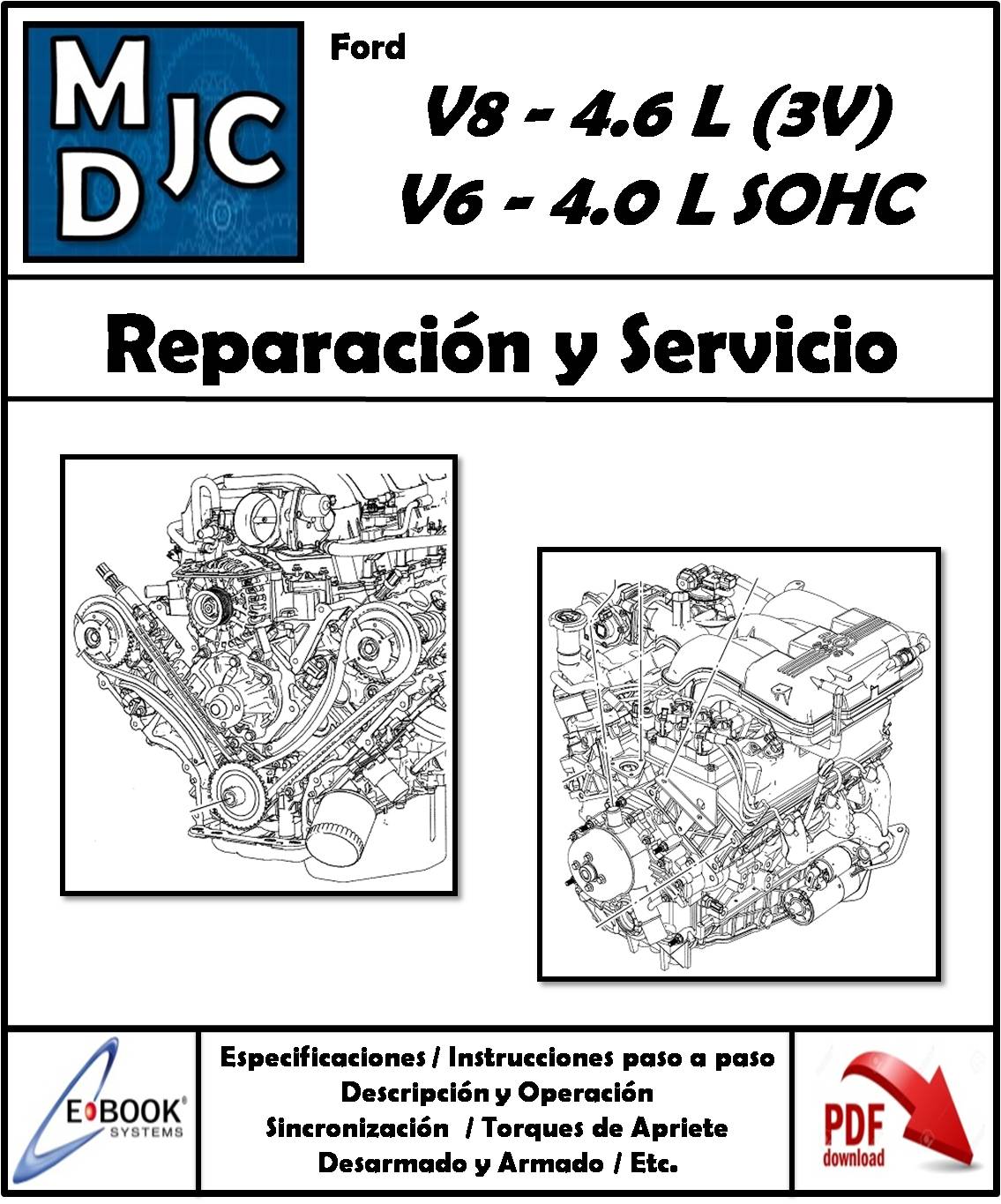 Ford Motor V8 4.6 L (3V) // V6 4.0 L SOHC