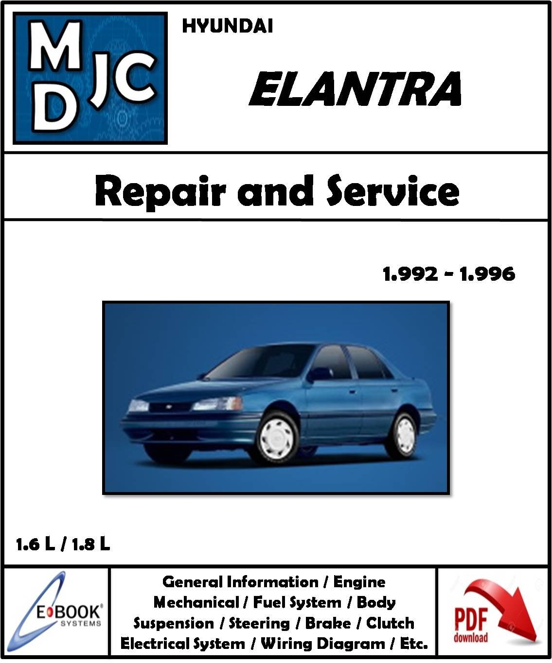 Hyundai Elantra 1992 - 1996