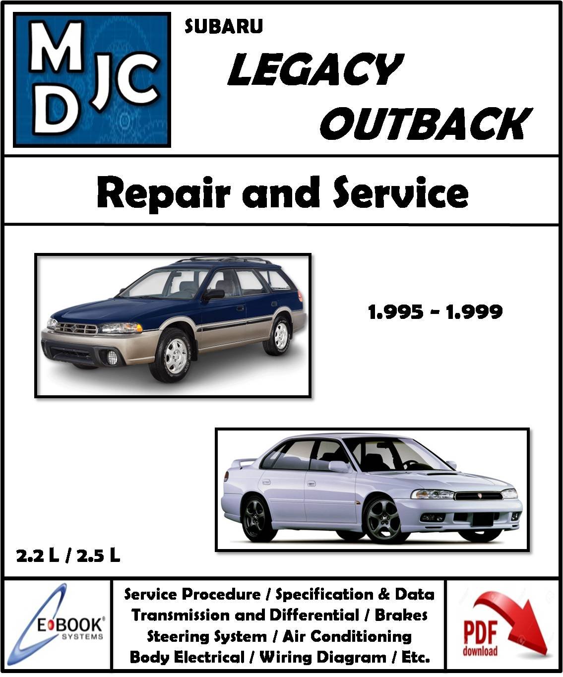 Subaru Legacy - Outback / 1995 - 1999