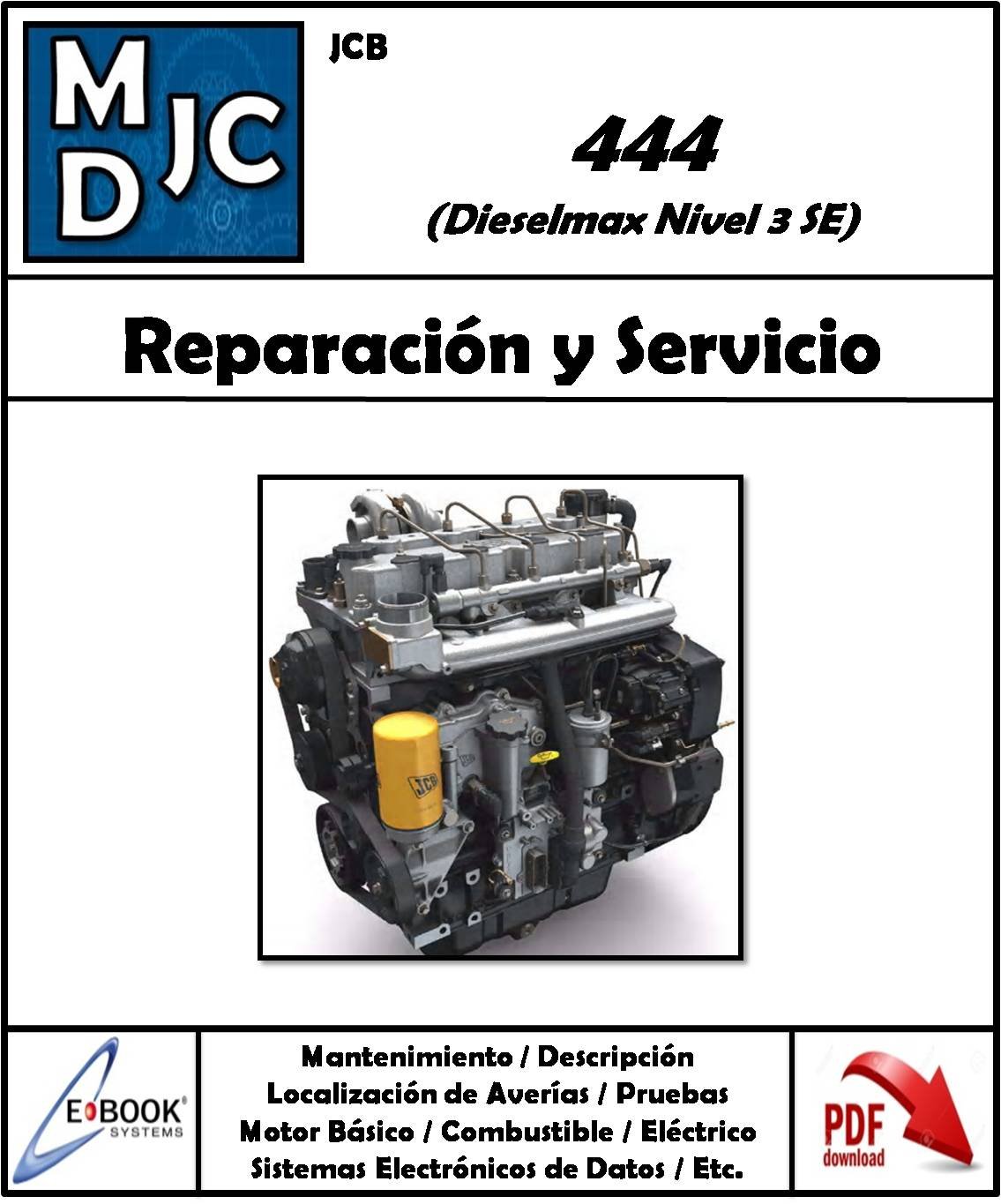 JCB 444 Dieselmax Nivel 3 SE