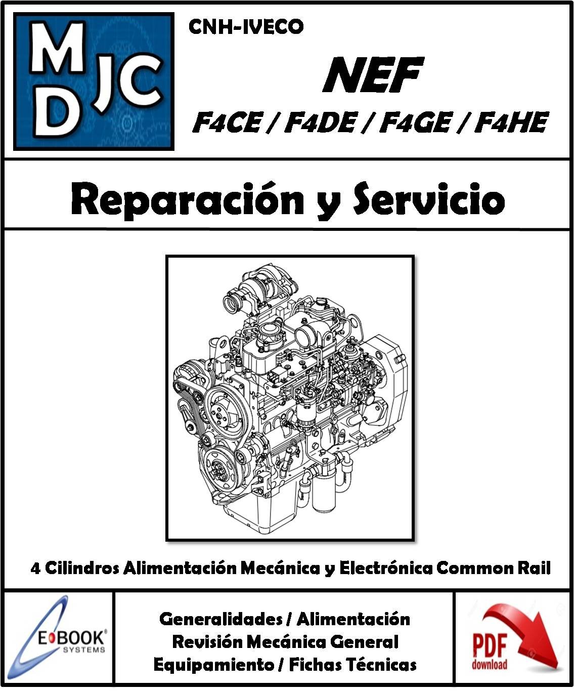 Iveco Motores F4CE / F4DE / F4GE / F4HE - Nef Tier 3