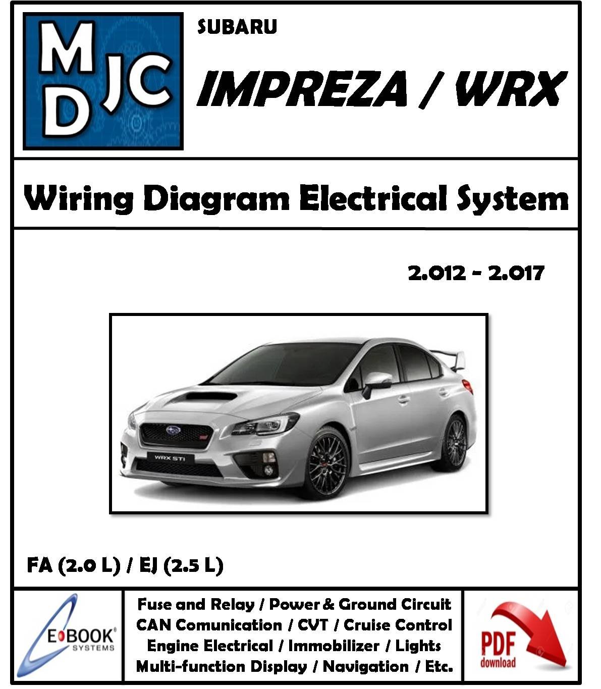 Subaru Impreza WRX 2012 - 2017