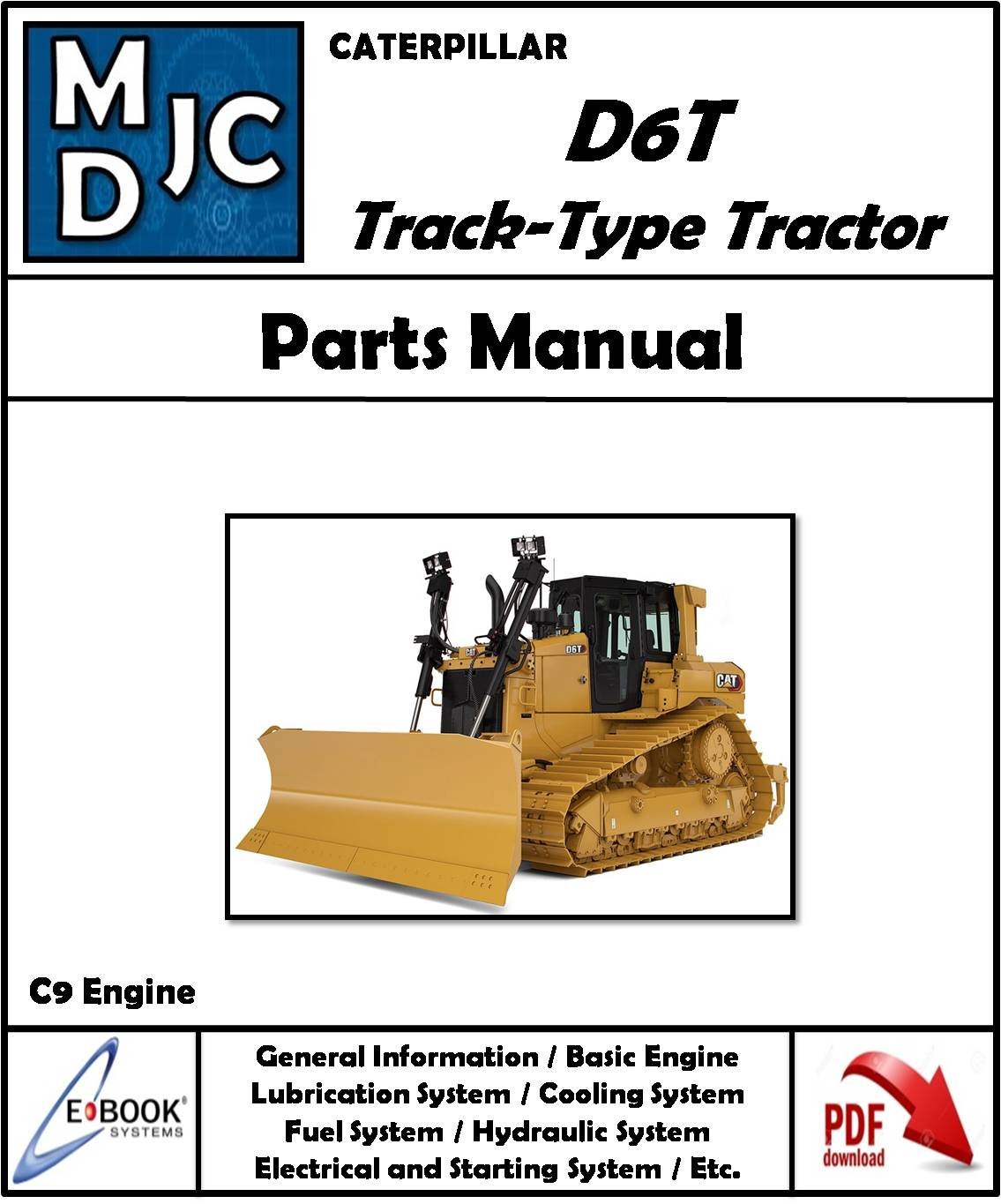 Catalogo de Partes Caterpillar D6T / TRACK-TYPE TRACTOR