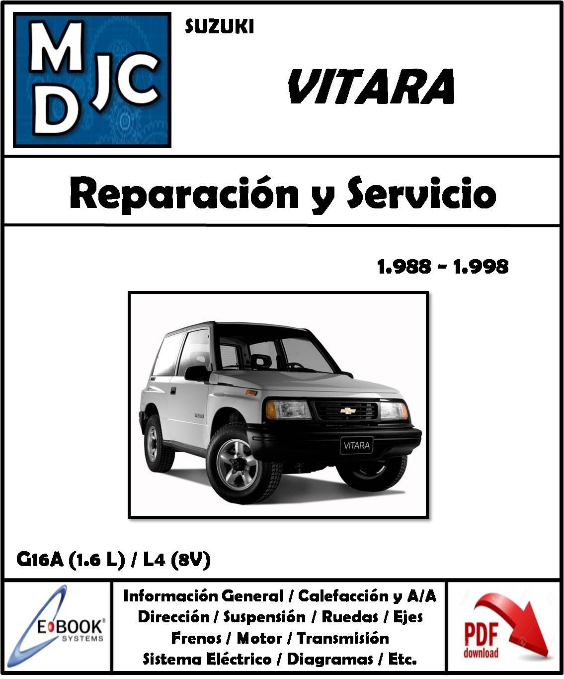 Chevrolet Suzuki Vitara 1988 - 1998