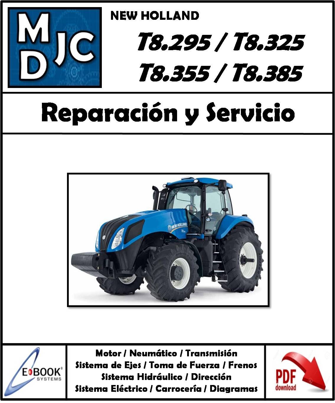 New Holland T8.295 / T8.325 / T8.355 / T8.385